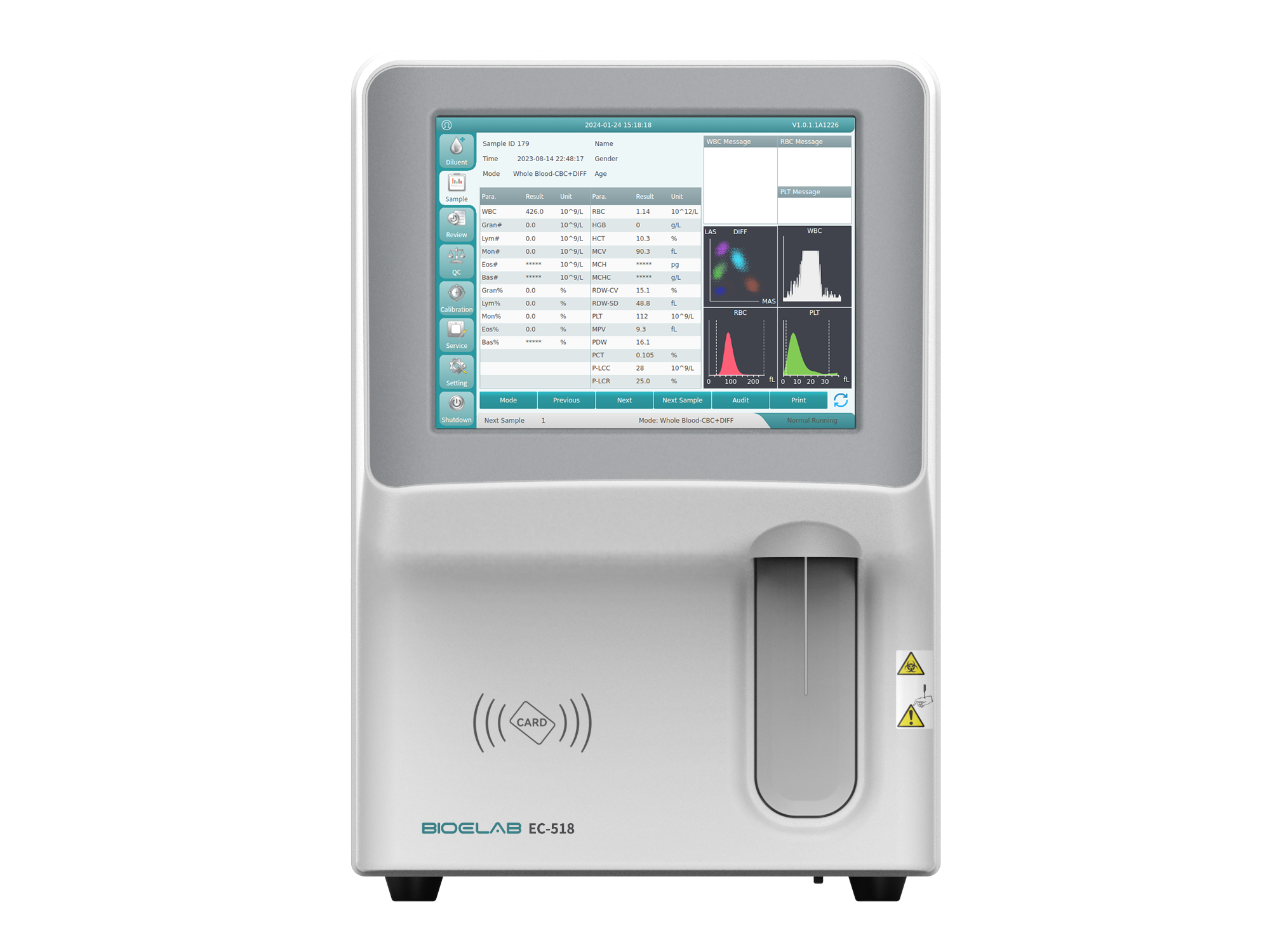 5-Diff Auto Hematology Analyzer