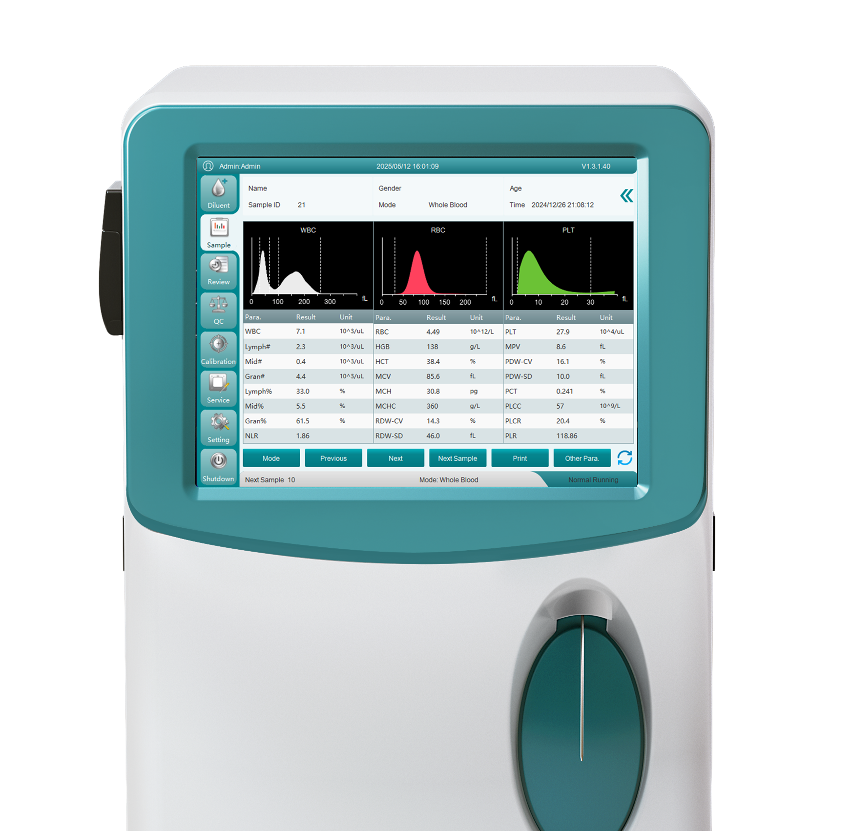 Speed Selection, Rapid Diagnosis