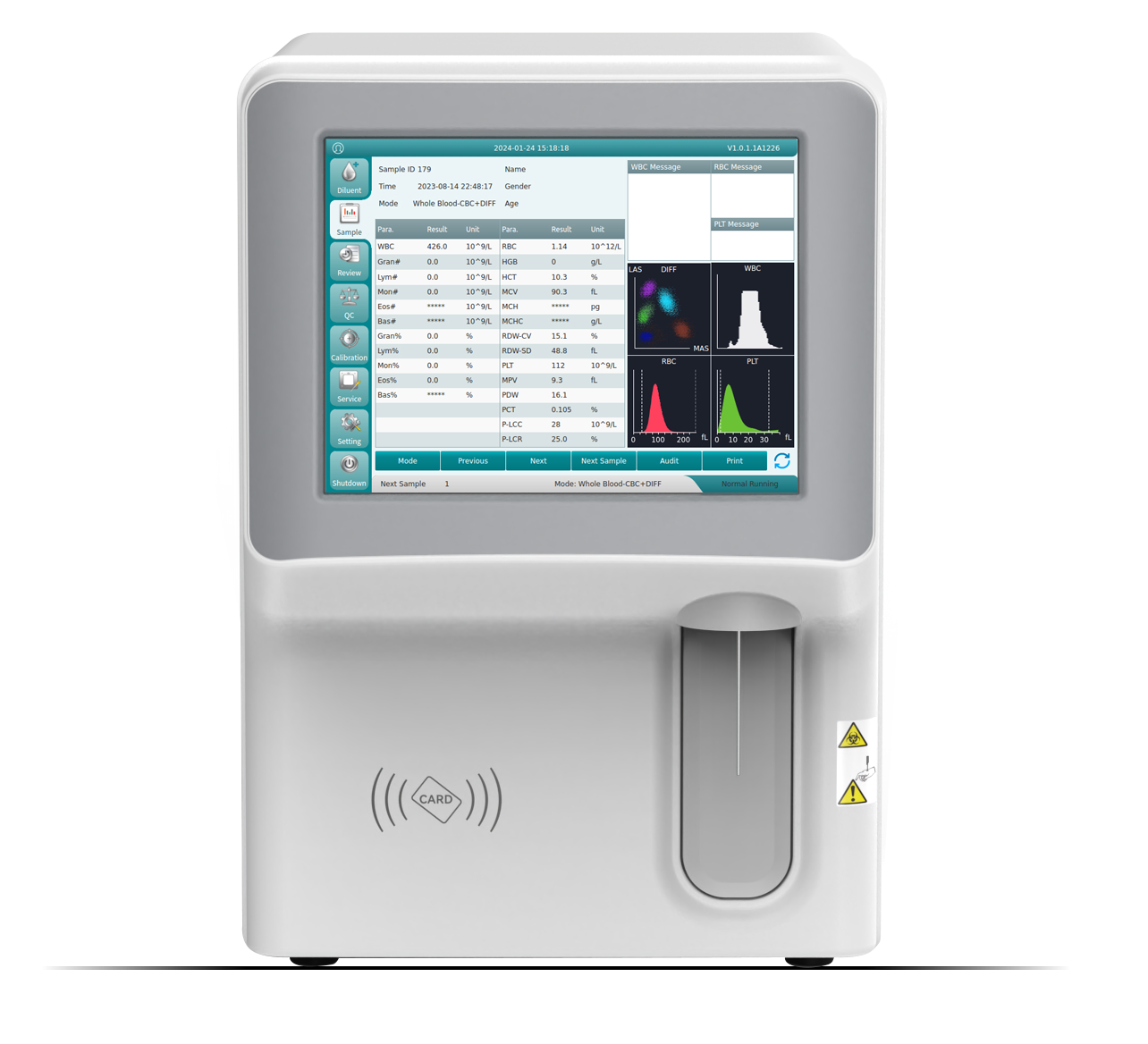 5-Diff Auto Hematology Analyzer