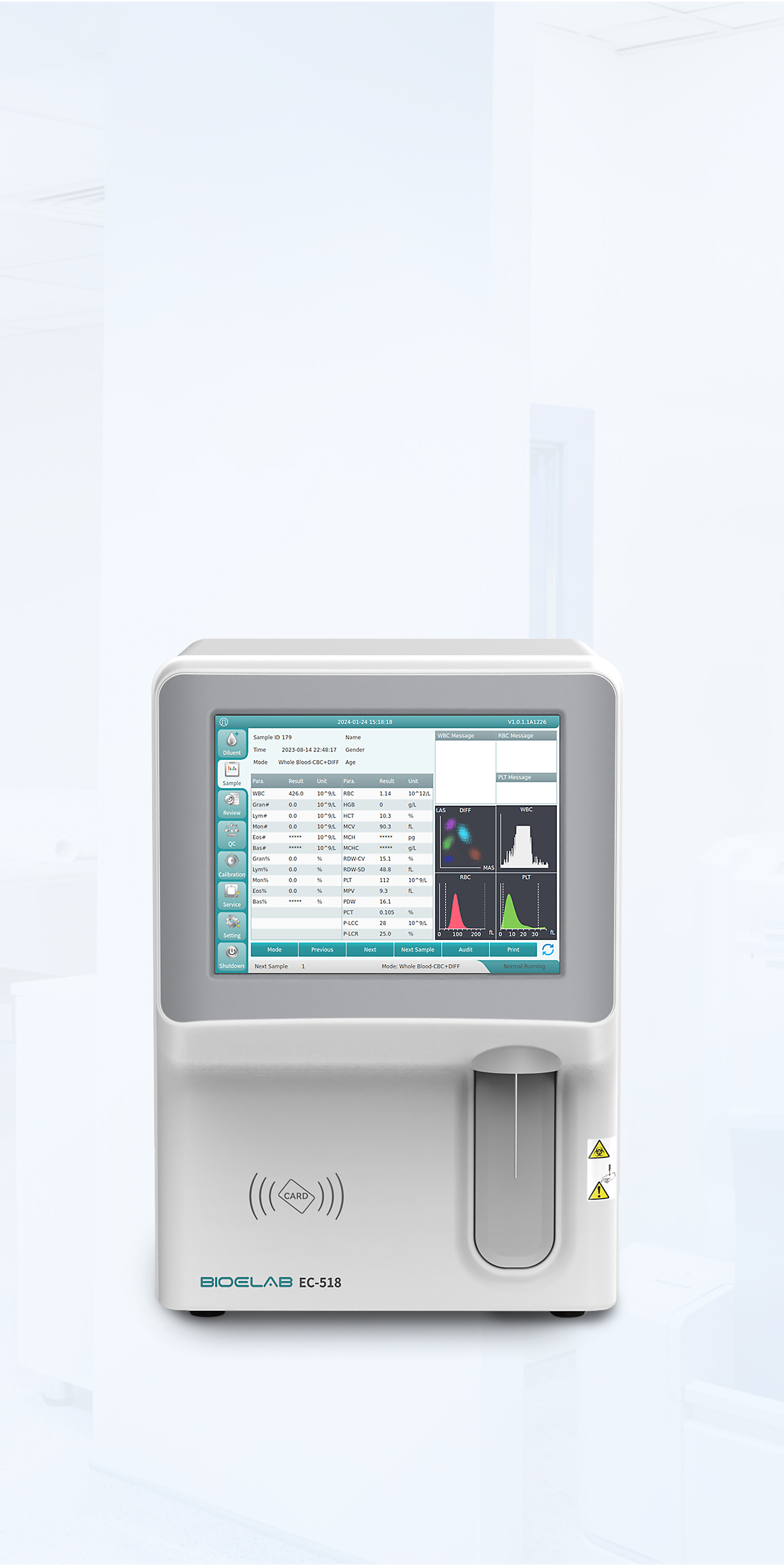 5-Diff Auto Hematology Analyzer