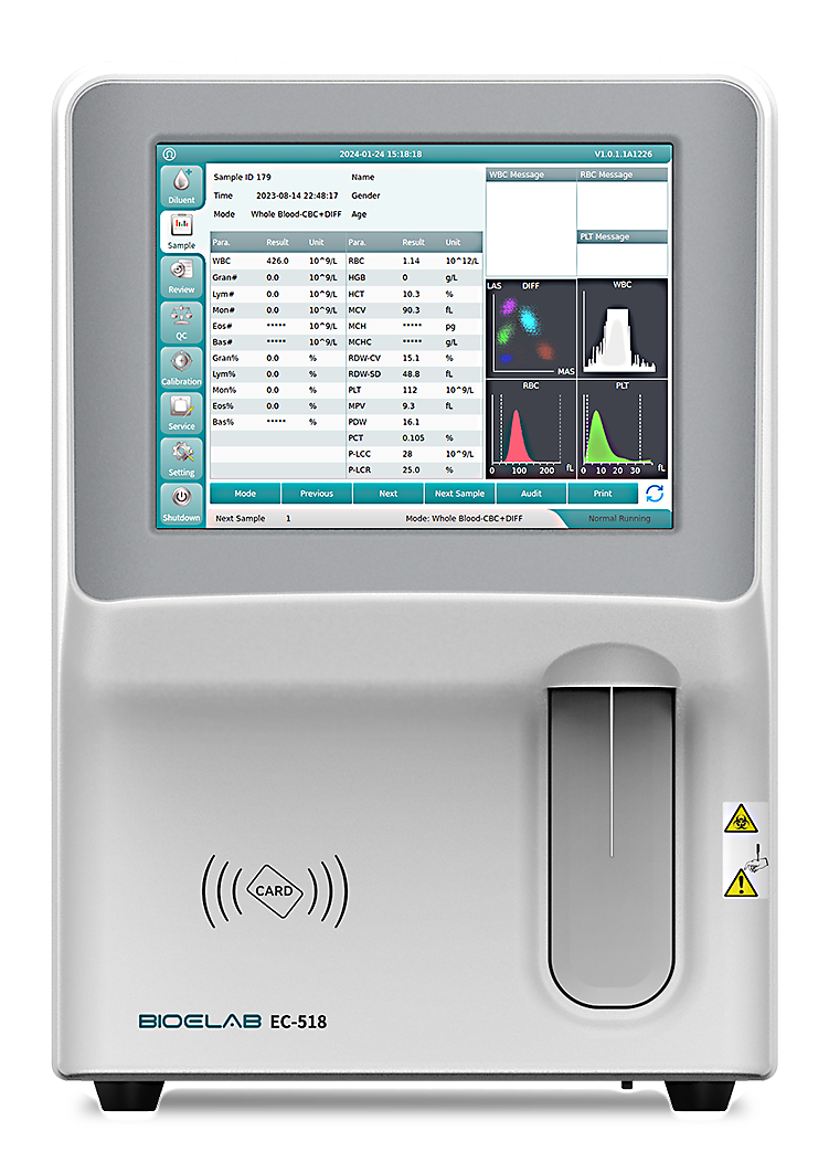5-Diff Auto Hematology Analyzer